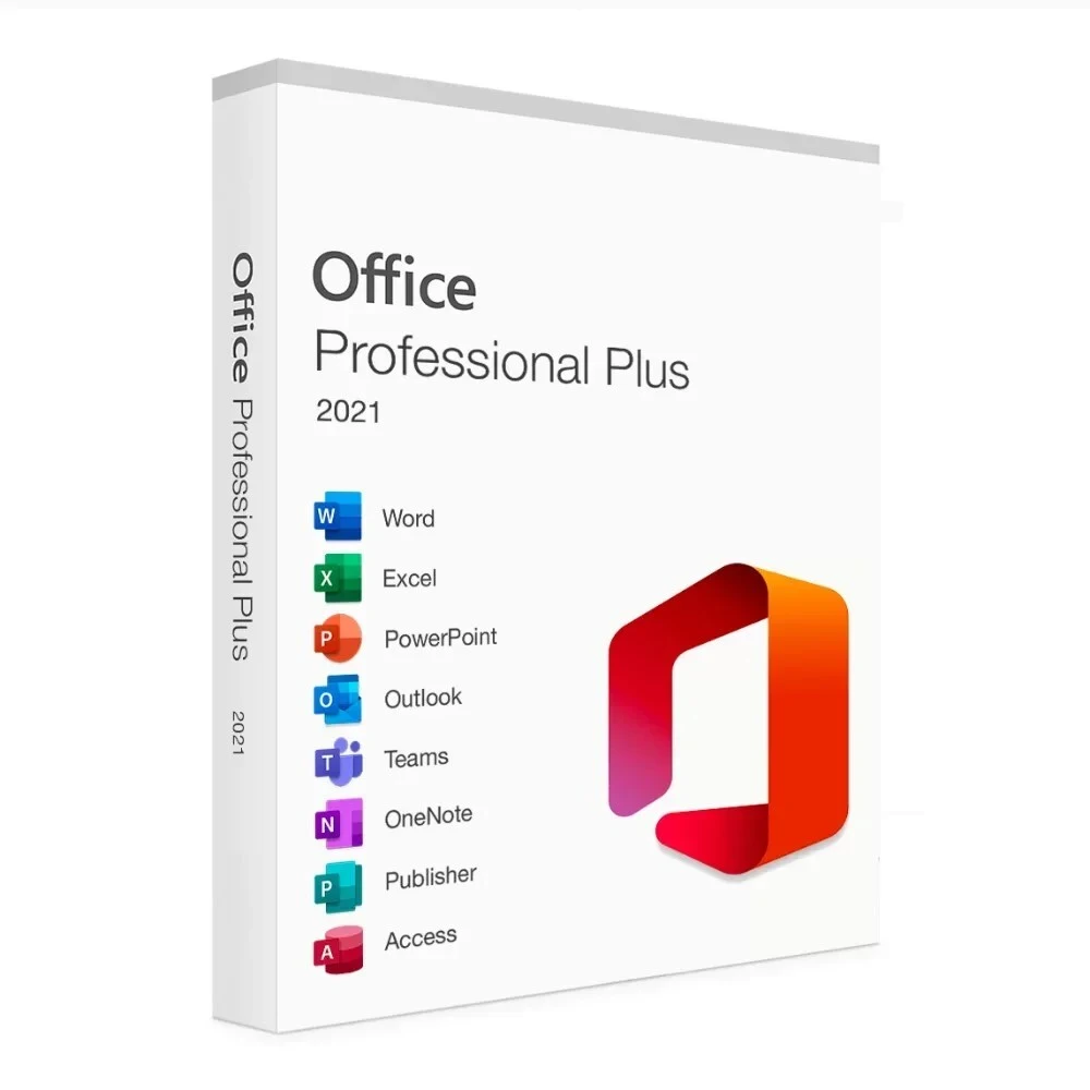 Office Professional Plus 2021 – Lifetime Retail License (1 PC)- Instant Activation